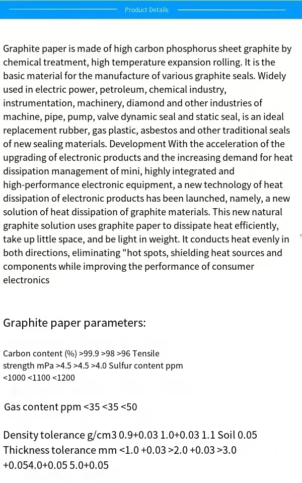 Graphite Reinforced Composite Sheet (stainless steel) Engine Parts Auto Parts 304+Graphite