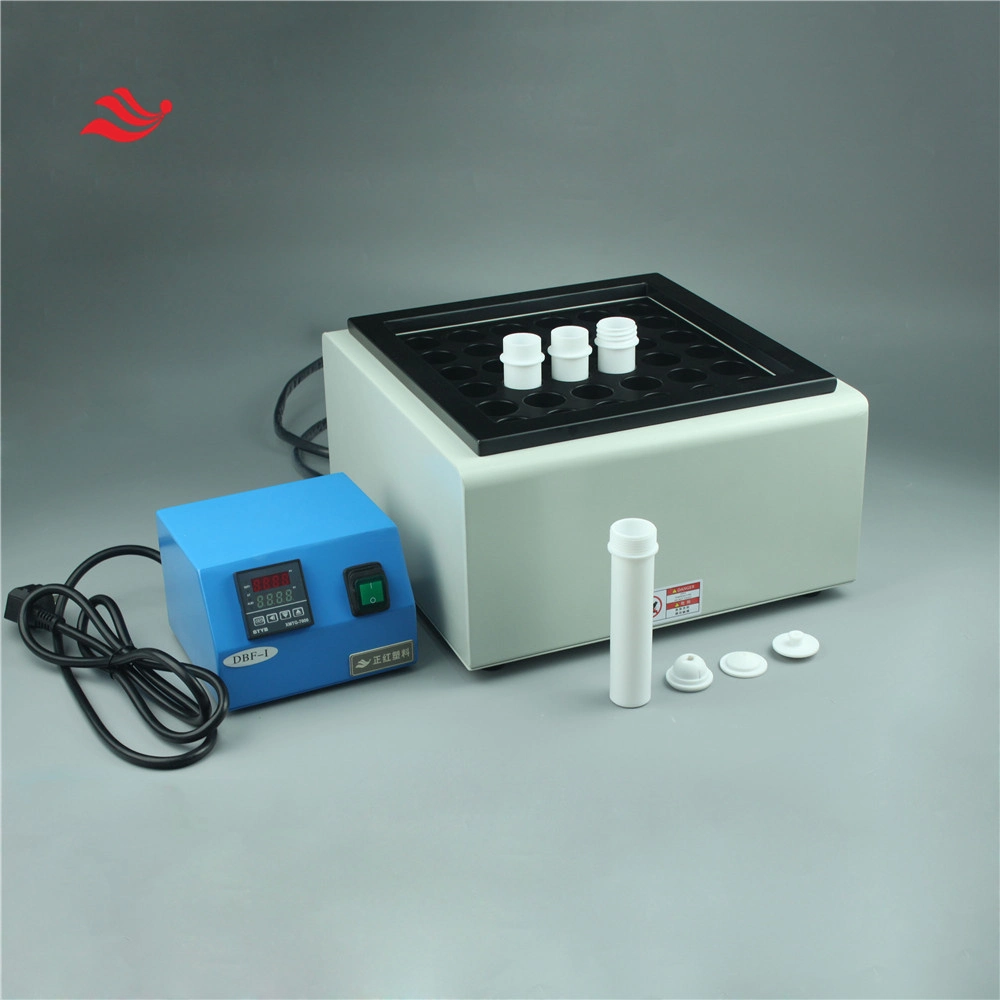 24-Hole Graphite Acid Catcher Special Acid Catch Electric Heating Plate for Late Stage of Microwave Digestion